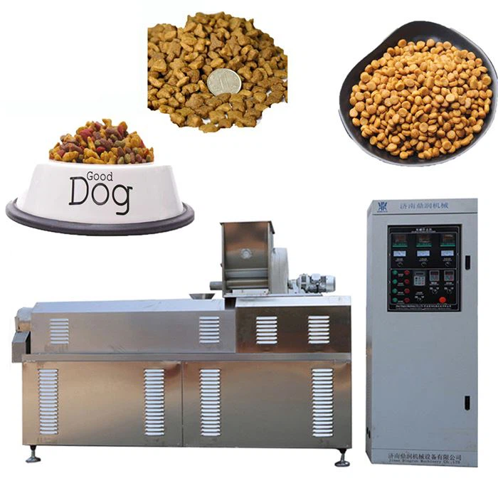 Dog Cat Feed Production Extruder Plant