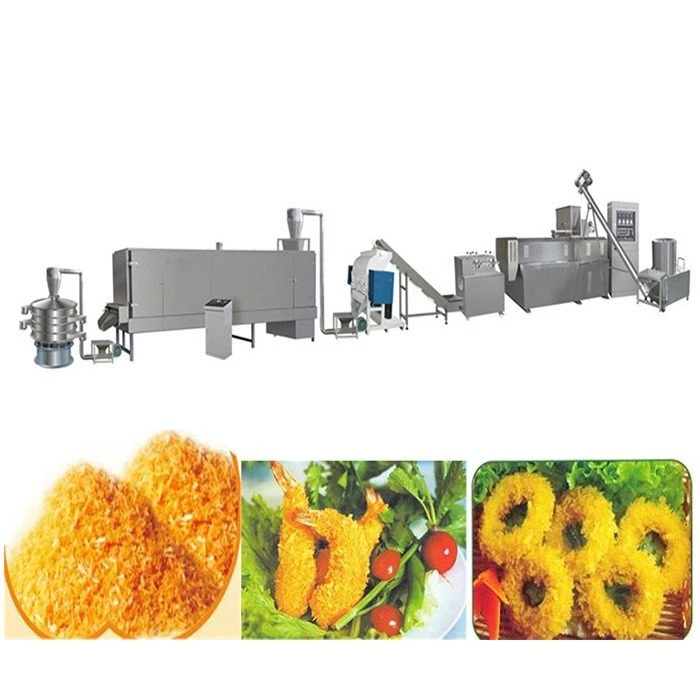 Bread crumbs production line
