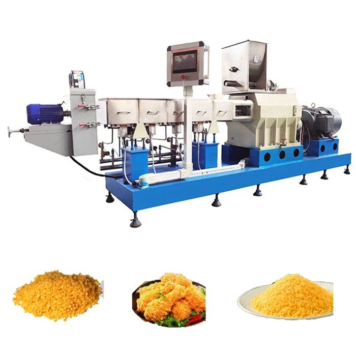 Bread crumbs making extruder
